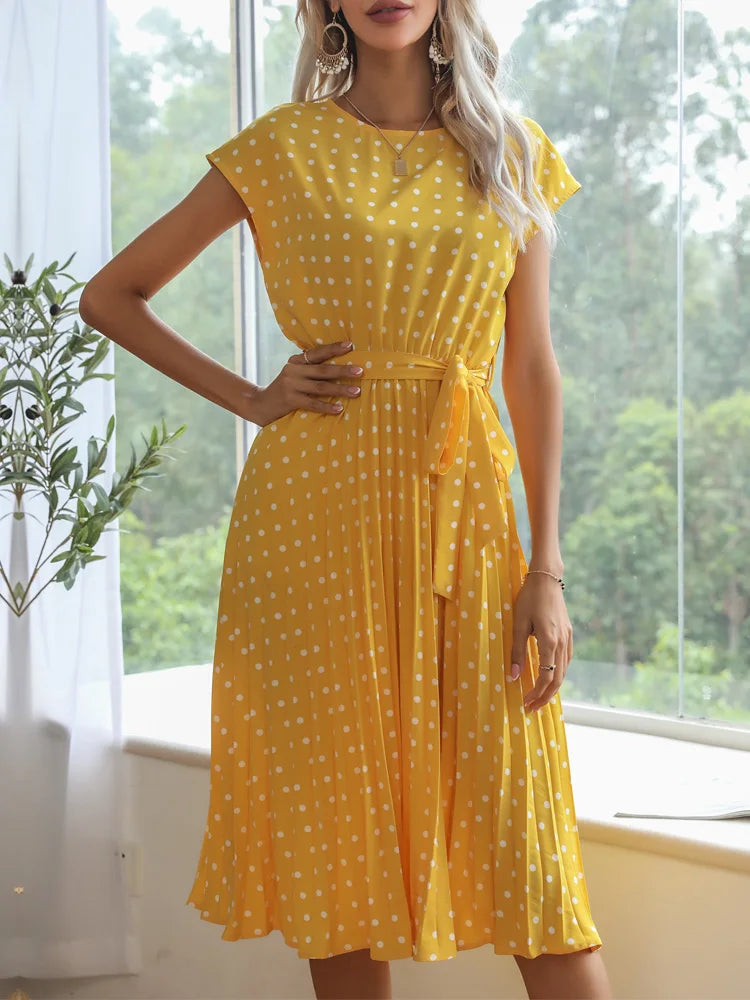 Frais et féminin Robe