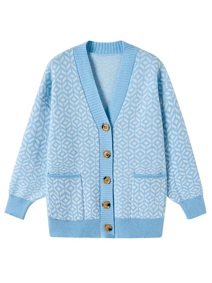 EP | Elégant cardigan en tricot avec patte de boutonnage