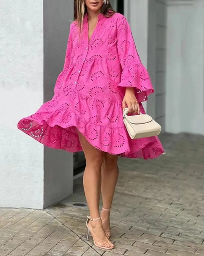 Frais et féminin Robe