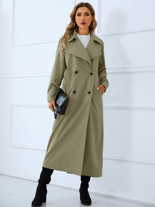 EP | Long manteau d'automne pour femmes