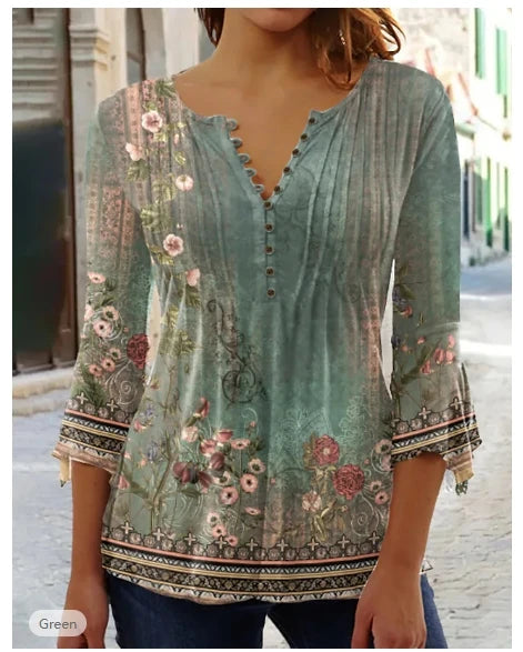 Frais et féminin Chemise