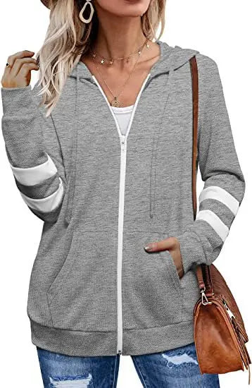 EP | Veste tricotée confortable avec capuche