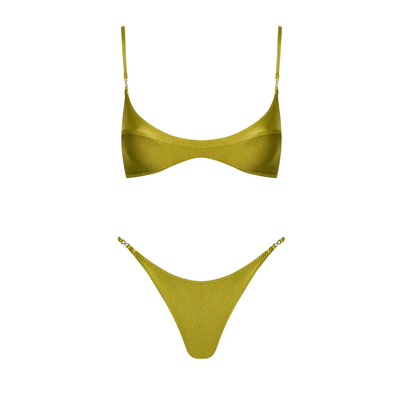 Inspired Bathing Suit With a Contemporary Edge