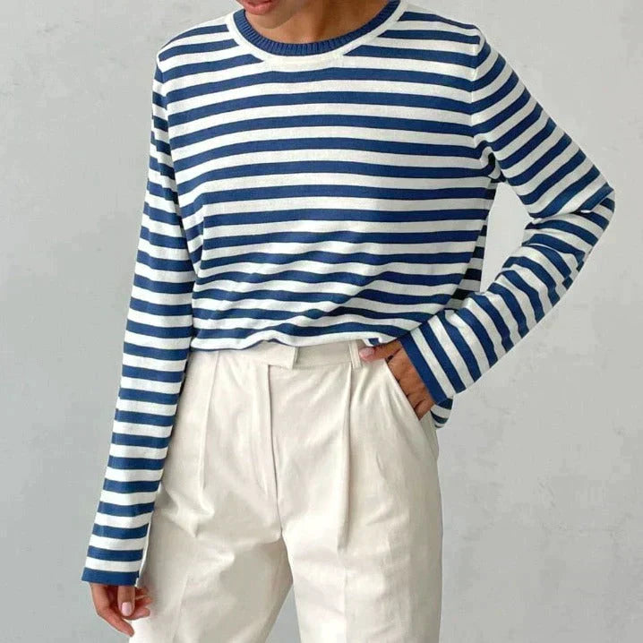 EP | Chemise pull rayée
