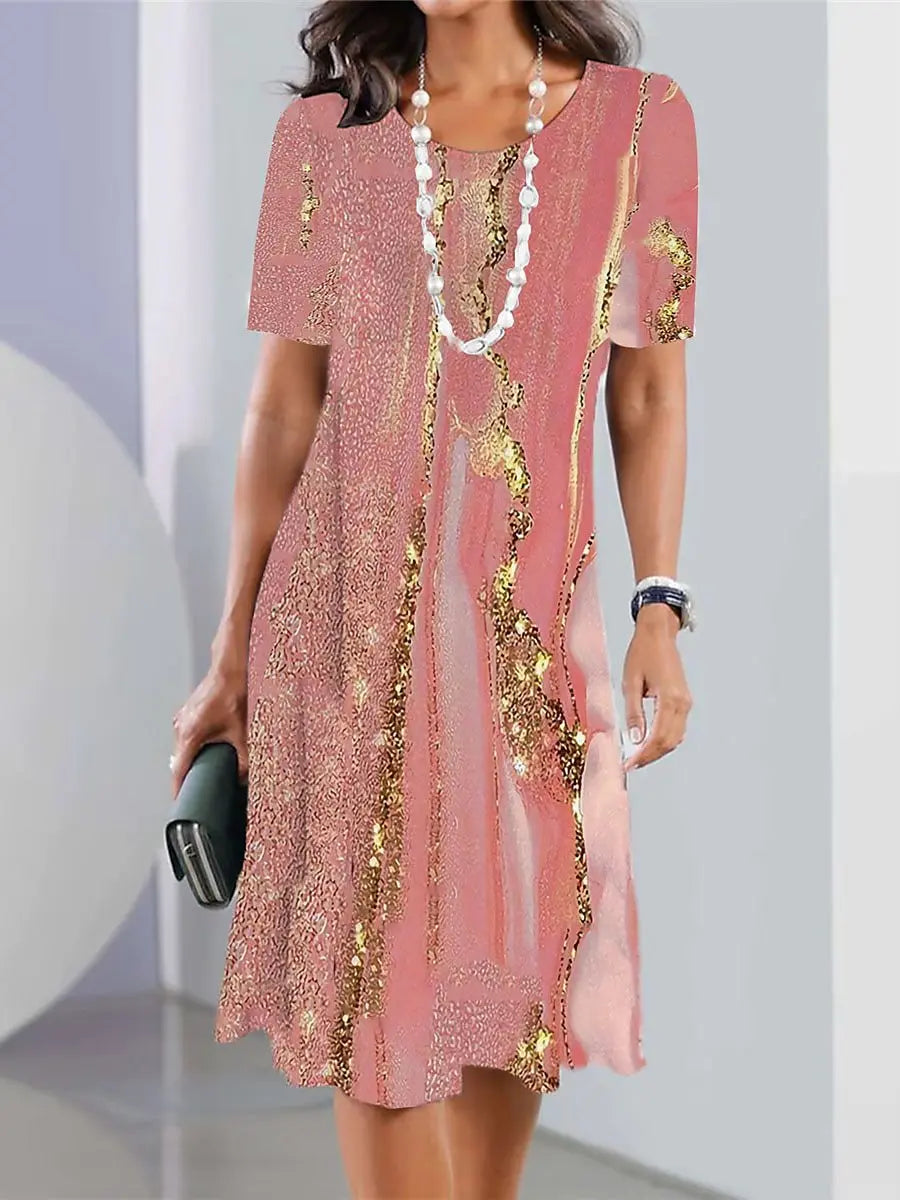 SL | Vintage Print robes pour femmes