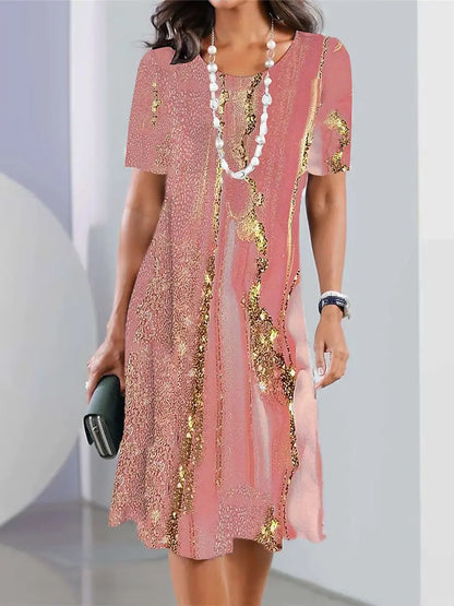 SL | Vintage Print robes pour femmes