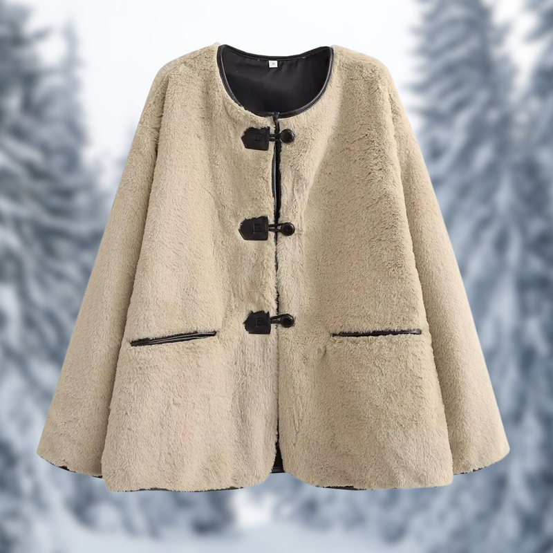 EP | Veste d'hiver en fausse fourrure polaire