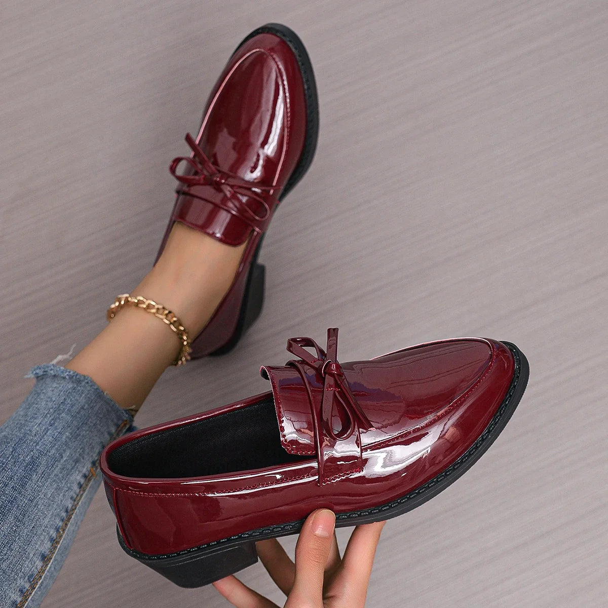 Orthopédique Mocassins de soutien et élégant