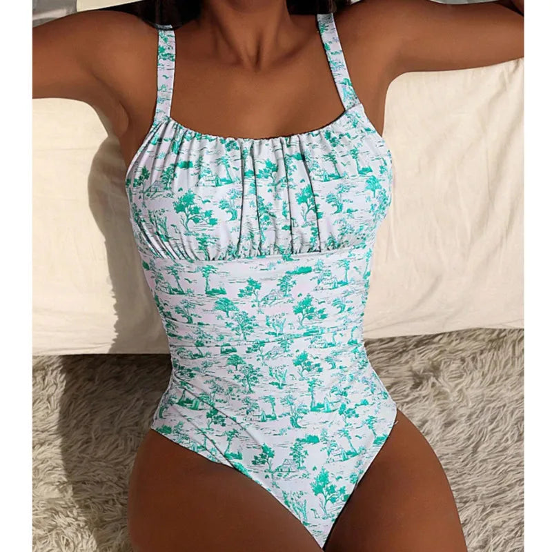 Sophisticated Bathing Suit With a Clean Classic Look