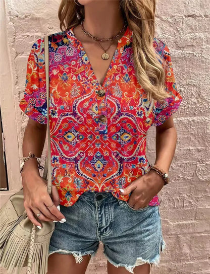 Frais et féminin Chemise