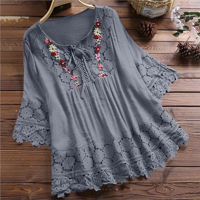 Frais et féminin Chemise