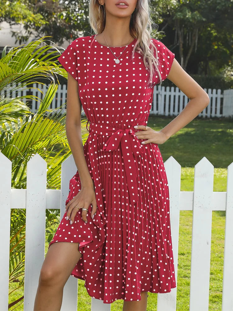 Frais et féminin Robe