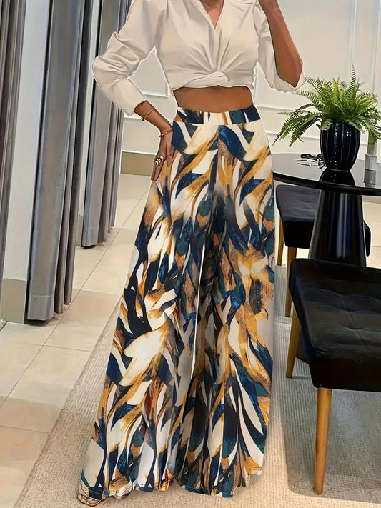 Luxe et gracieux Pantalon