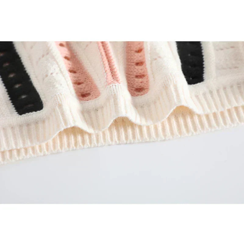 EP | Pull-over en tricot rayé