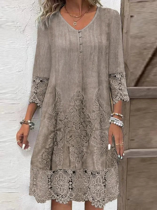 Chic et confortable Robe