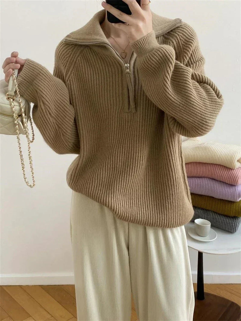 Pull au design classique