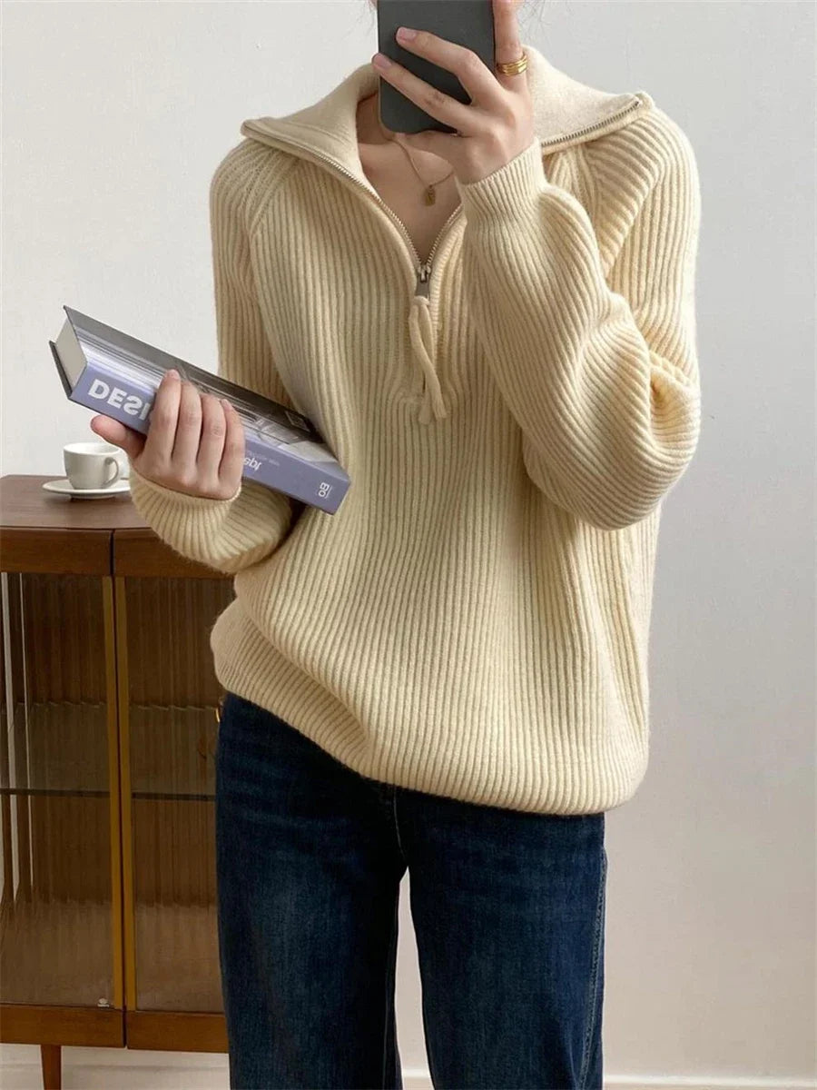 Pull au design classique