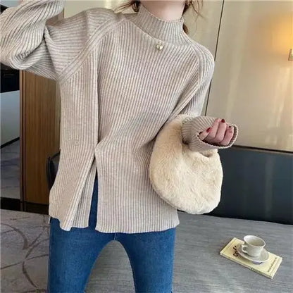 Pull au design réfléchi