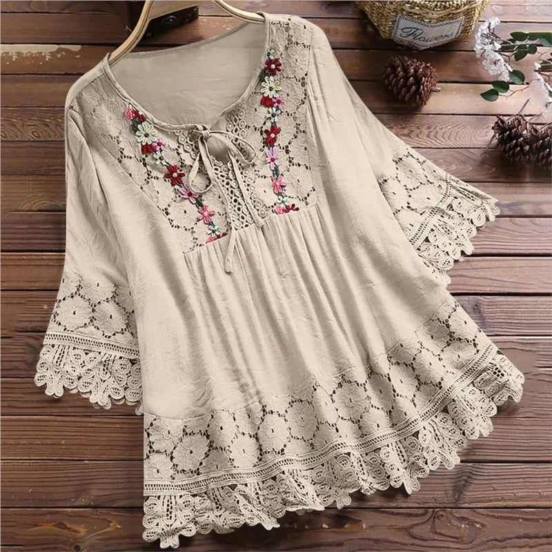 Frais et féminin Chemise