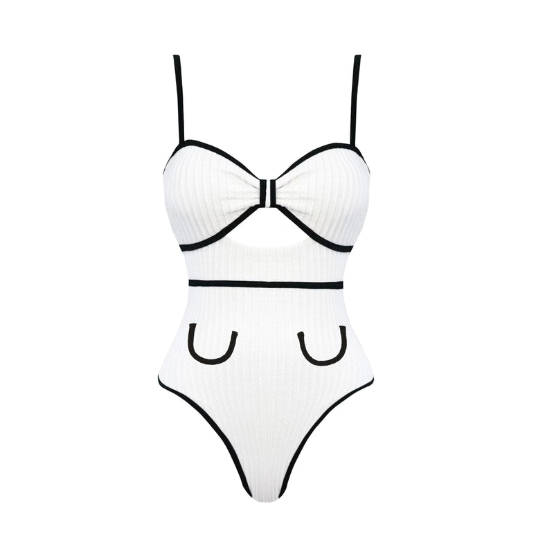 Finely Styled Bathing Suit With a Classic Look