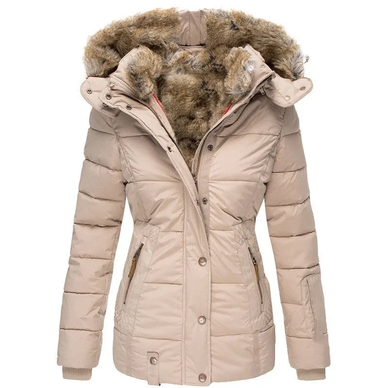 EP | Veste pour femme avec col et fourrure