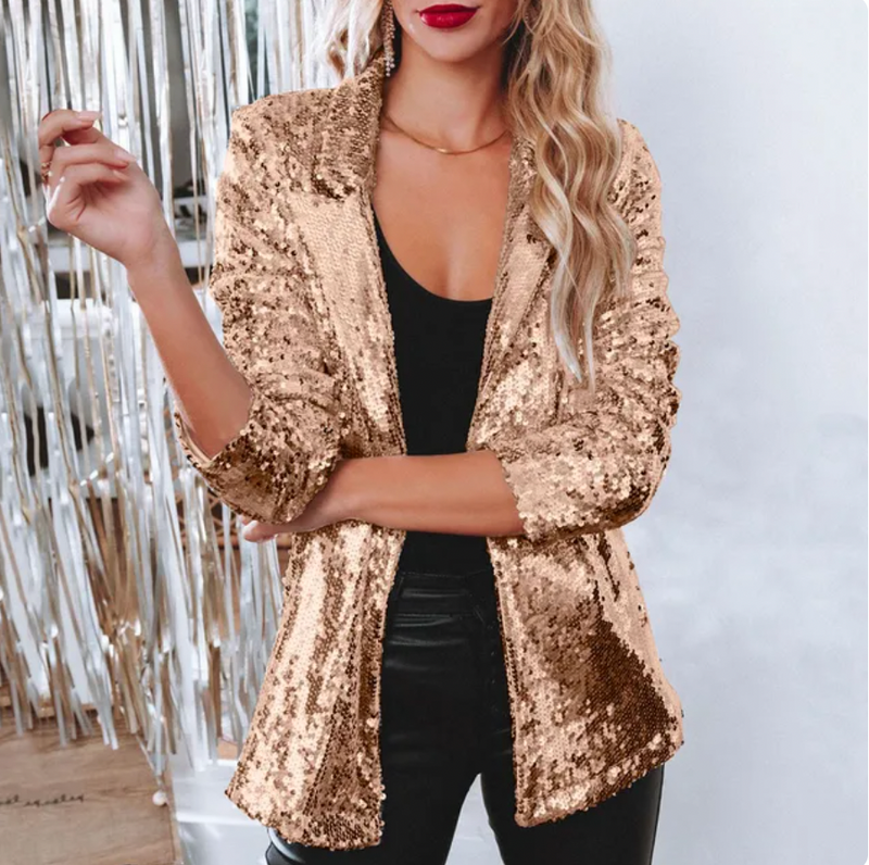 EP | Blazer à paillettes pour femmes