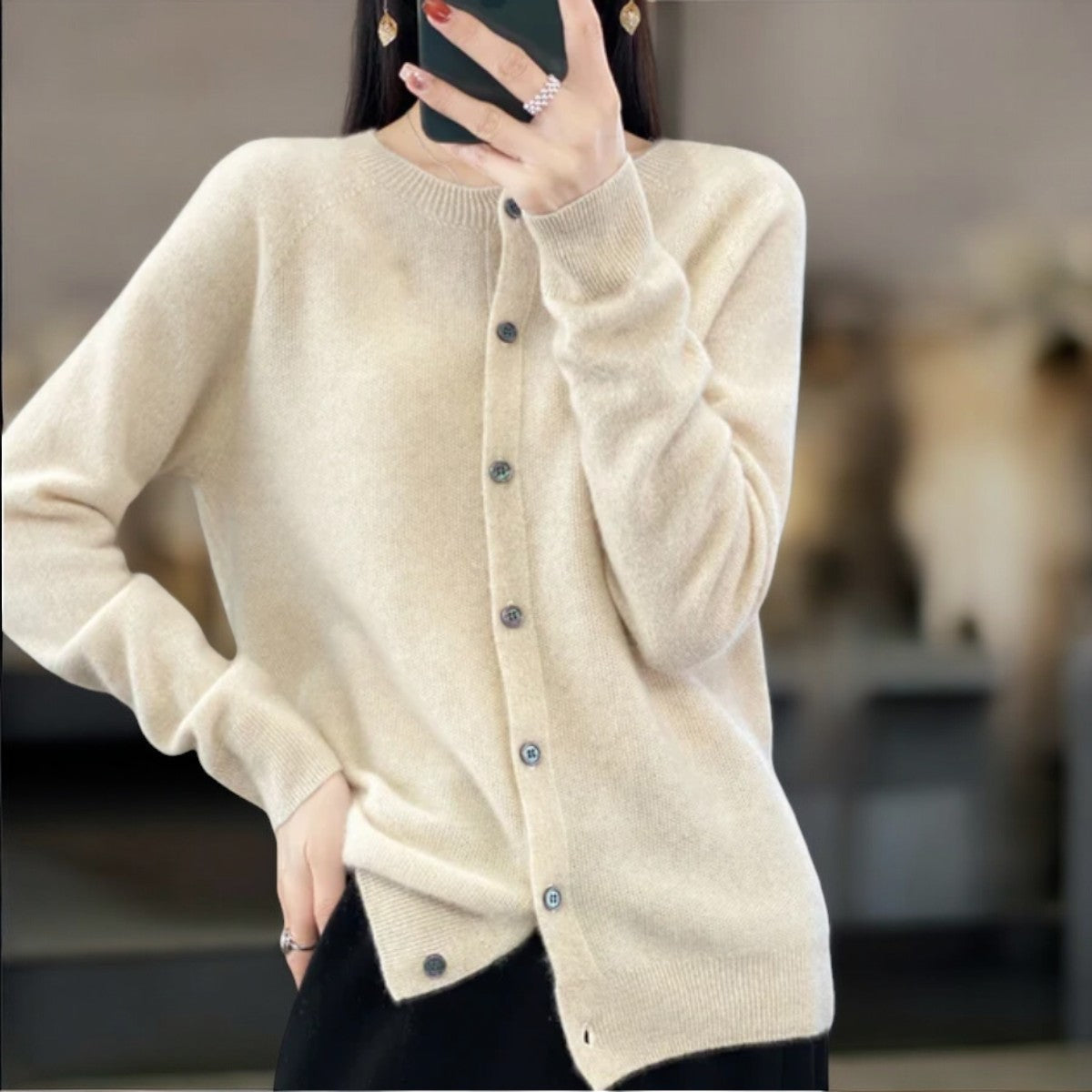 Pull au style vintage intemporel