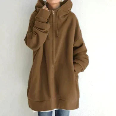 EP | Sweat à capuche zippé hiver pour femmes