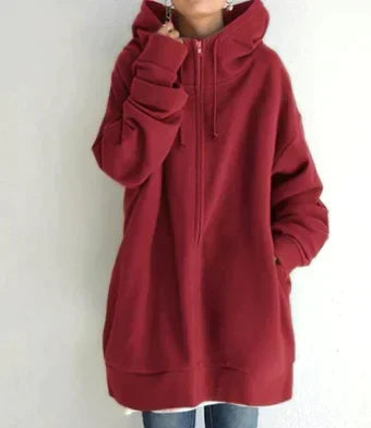 EP | Sweat à capuche zippé hiver pour femmes