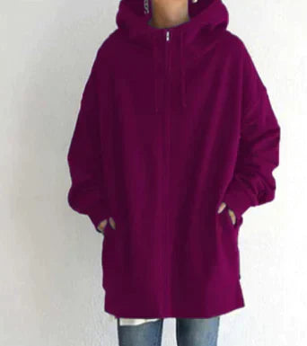 EP | Sweat à capuche zippé hiver pour femmes