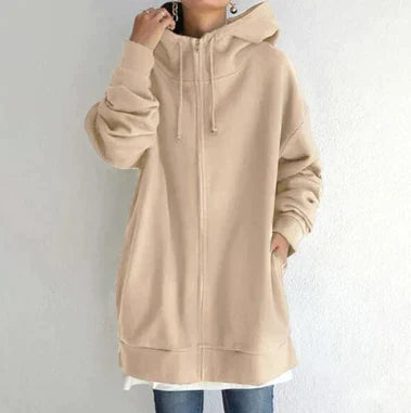 EP | Sweat à capuche zippé hiver pour femmes