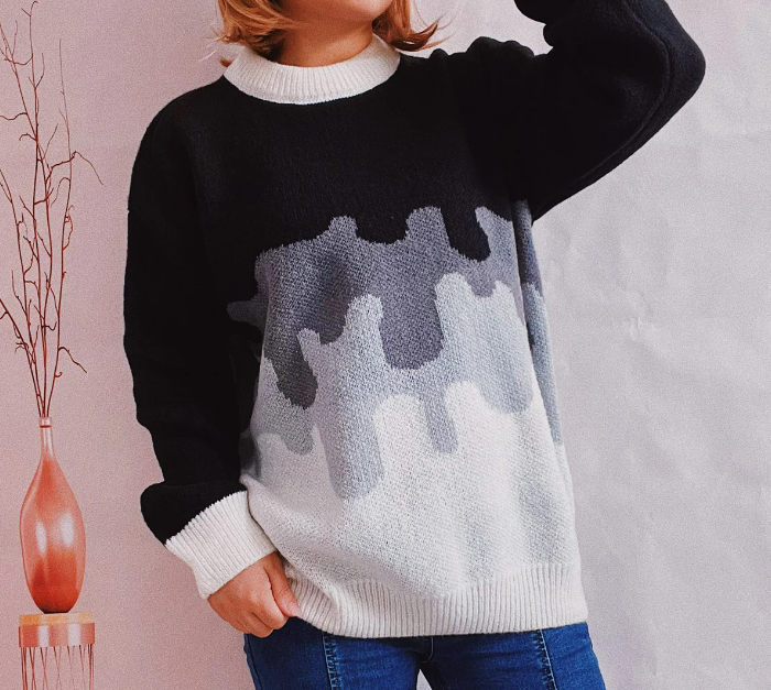 Pull au design gracieux