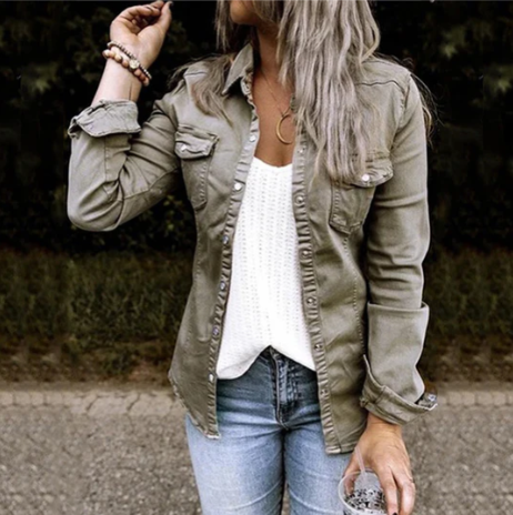 Veste au style vintage intemporel