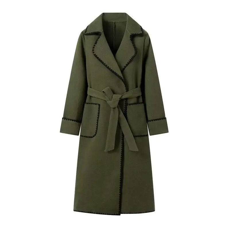 EP | manteau patchwork clair et long