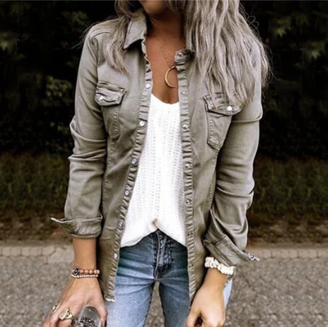 Veste au style vintage intemporel