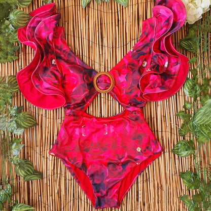 Inspired Bathing Suit With a Contemporary Edge