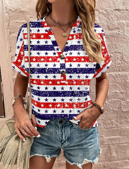 Frais et féminin Chemise