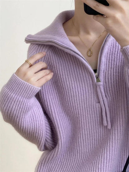 Pull au design classique