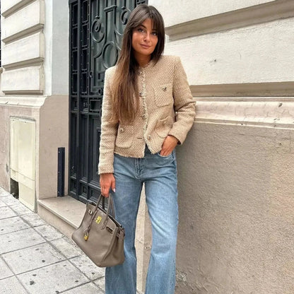 Veste au style vintage intemporel