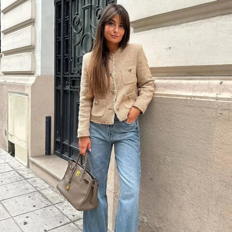 Veste au style vintage intemporel