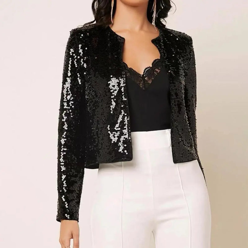 EP | blazer élégant à paillettes