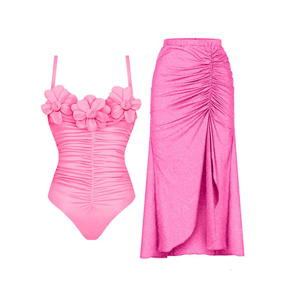 Beautifully Finished Bathing Suit in a Timeless Design