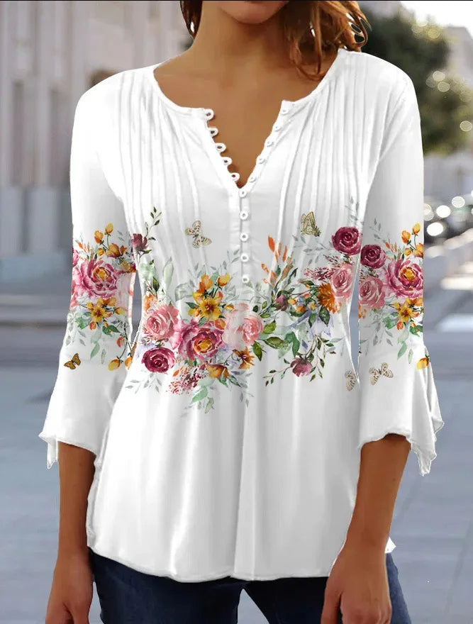Frais et féminin Chemise