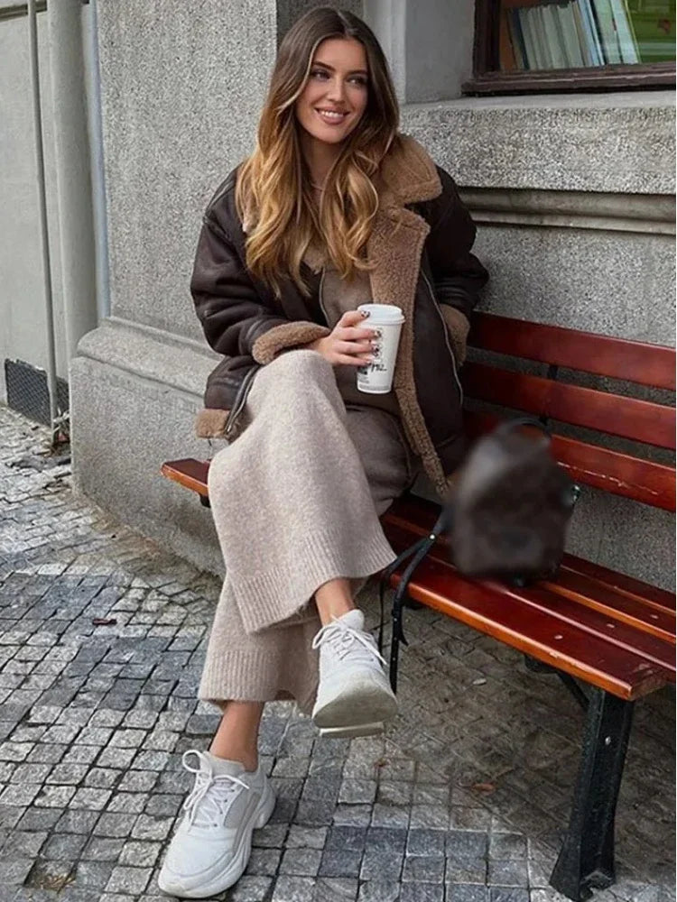Veste au design gracieux