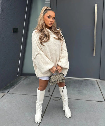 Moderne et minimaliste Pull