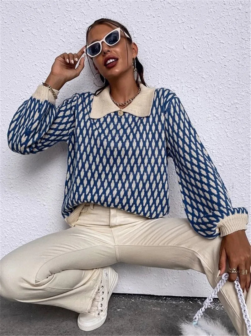 Pull vintage classique
