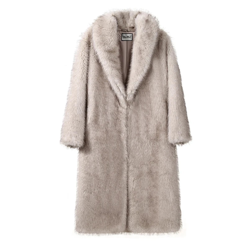 EP | manteau d'hiver élégant en fourrure