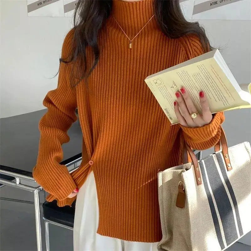 Pull au design réfléchi