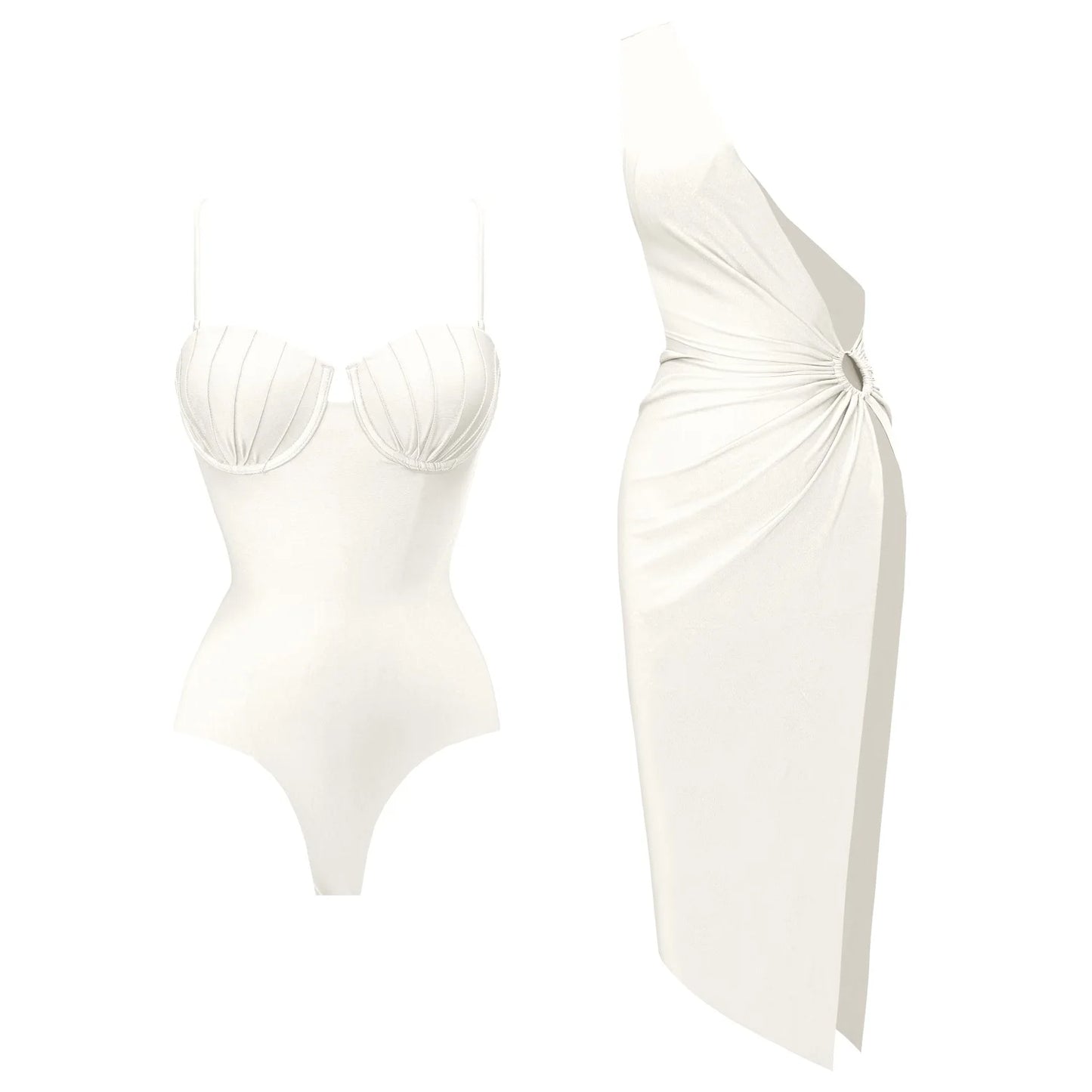Finely Styled Bathing Suit With a Classic Look