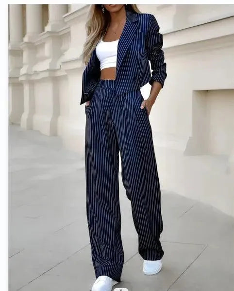 EP | Blazer stylé pour femme avec pantalon assorti